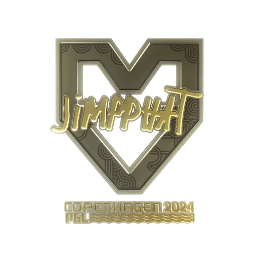 Sticker | Jimpphat (Gold) | Copenhagen 2024