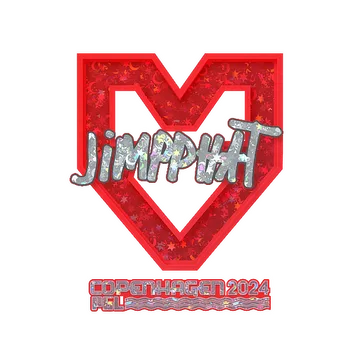 Sticker | Jimpphat (Glitter) | Copenhagen 2024