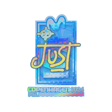 Sticker | JUST (Holo) | Copenhagen 2024