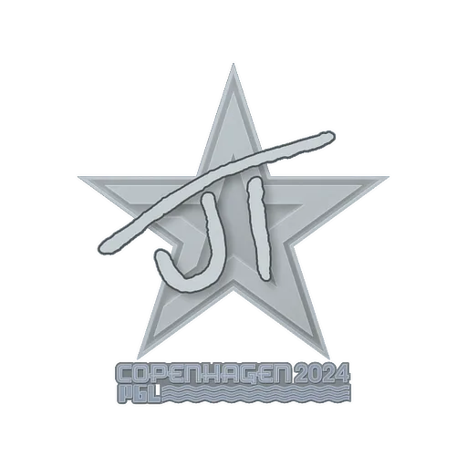 Наклейка | JT | Копенгаген-2024