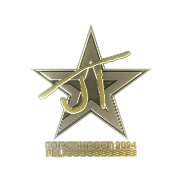 Sticker | JT (Gold) | Copenhagen 2024