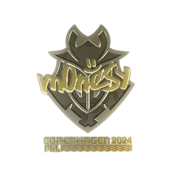 Sticker | m0NESY (Gold) | Copenhagen 2024