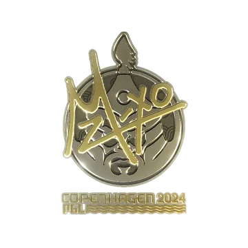 Sticker | mzinho (Gold) | Copenhagen 2024