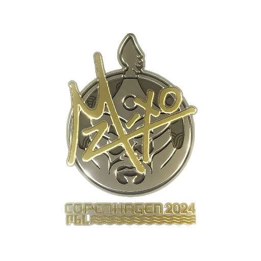 Sticker | mzinho (Gold) | Copenhagen 2024