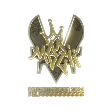 Sticker | mezii (Gold) | Copenhagen 2024