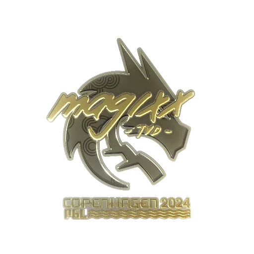 Sticker | magixx (Gold) | Copenhagen 2024