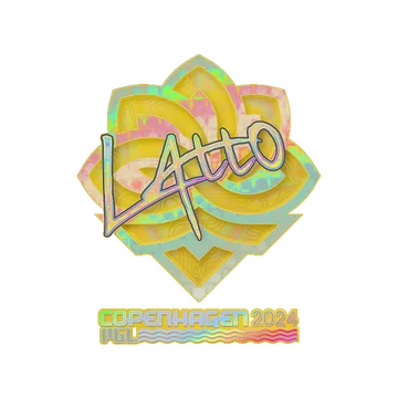 Sticker | latto (Holo) | Copenhagen 2024