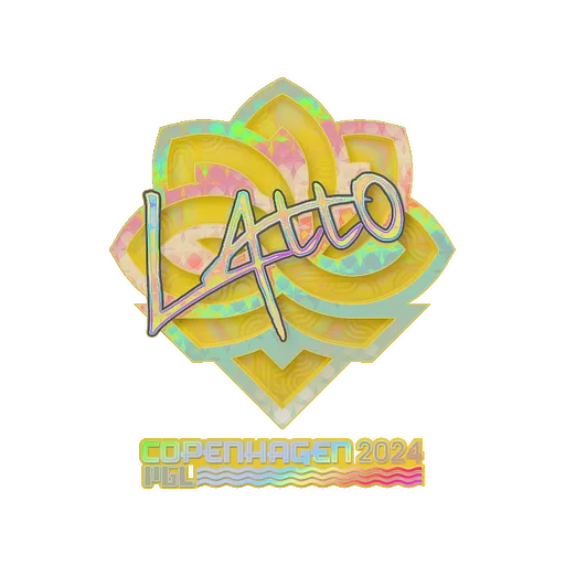 Sticker | latto (Holo) | Copenhagen 2024