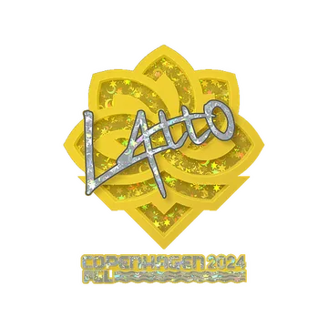 Sticker | latto (Glitter) | Copenhagen 2024