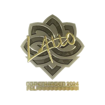 Sticker | latto (Gold) | Copenhagen 2024
