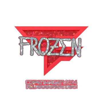 Sticker | frozen (Glitter) | Copenhagen 2024