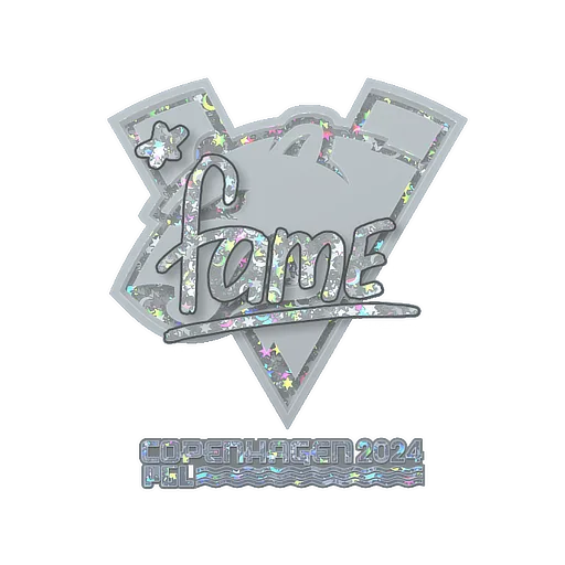 Sticker | fame (Glitter) | Copenhagen 2024