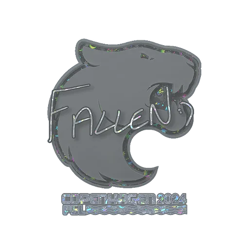 Наклейка | FalleN (с блёстками) | Копенгаген-2024