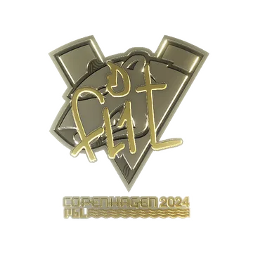 Sticker | FL1T (Gold) | Copenhagen 2024