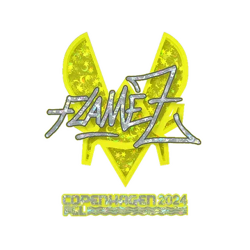 Sticker | FlameZ (Glitter) | Copenhagen 2024