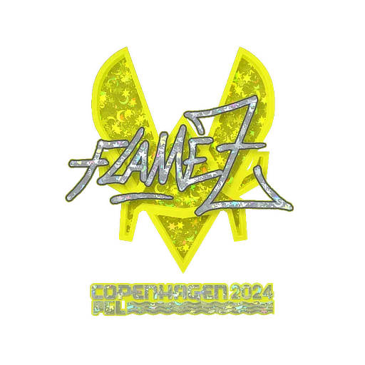 Sticker | FlameZ (Glitter) | Copenhagen 2024