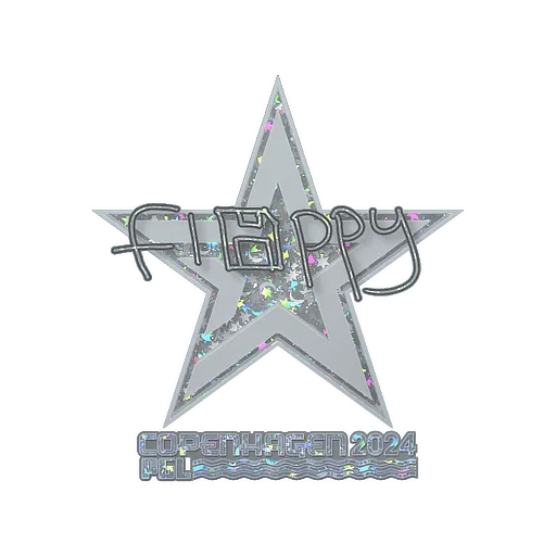 Sticker | floppy (Glitter) | Copenhagen 2024
