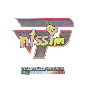 Sticker | n1ssim (Holo) | Copenhagen 2024