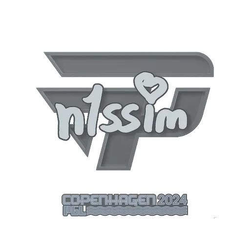 Наклейка | n1ssim | Копенгаген-2024