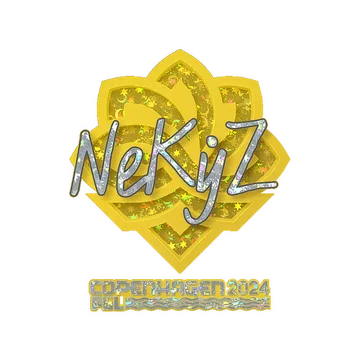 Sticker | NEKiZ (Glitter) | Copenhagen 2024