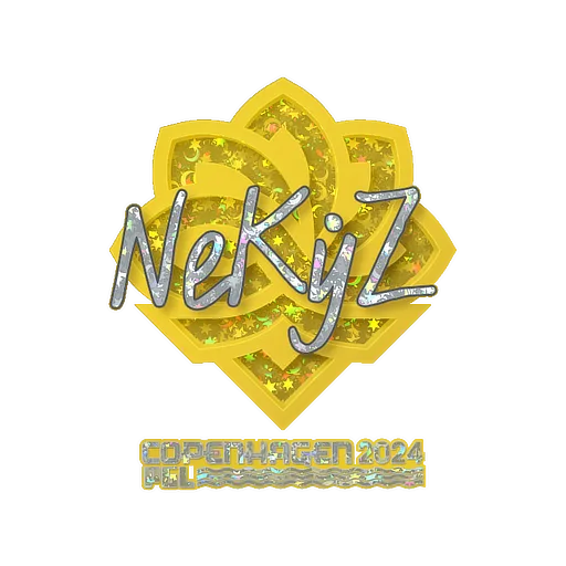 Sticker | NEKiZ (Glitter) | Copenhagen 2024