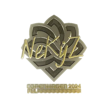 Sticker | NEKiZ (Gold) | Copenhagen 2024