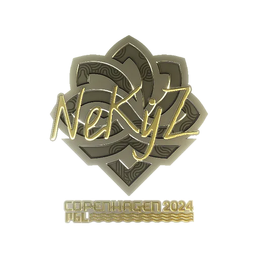 Sticker | NEKiZ (Gold) | Copenhagen 2024