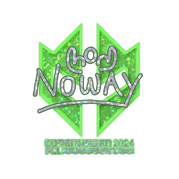 Sticker | noway (Glitter) | Copenhagen 2024
