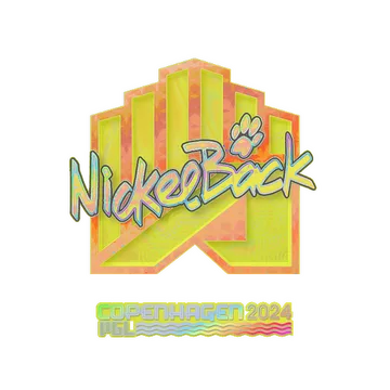 Sticker | NickelBack (Holo) | Copenhagen 2024
