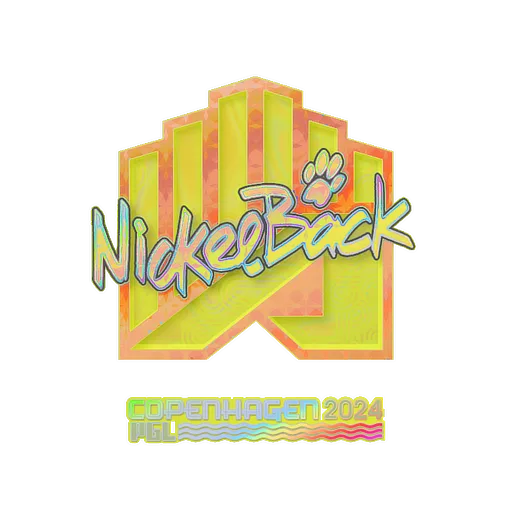 Sticker | NickelBack (Holo) | Copenhagen 2024
