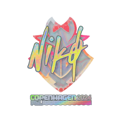 Sticker | NiKo (Holo) | Copenhagen 2024