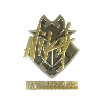 Sticker | NiKo (Gold) | Copenhagen 2024