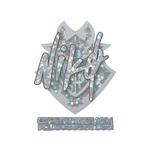 Sticker | NiKo (Glitter) | Copenhagen 2024