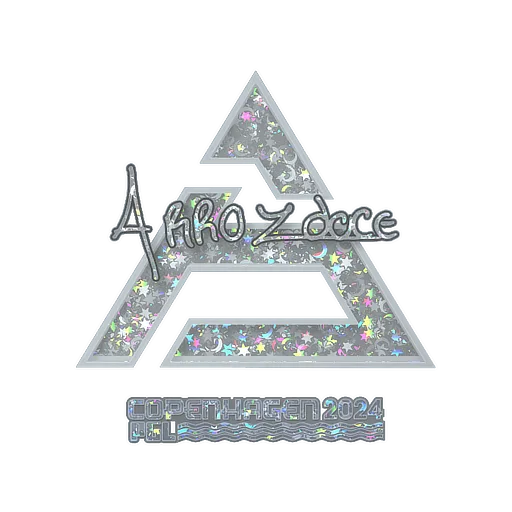 Sticker | arrozdoce (Glitter) | Copenhagen 2024