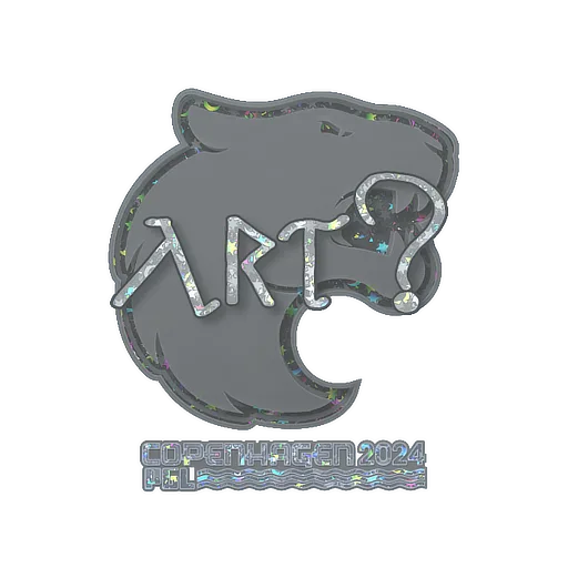 Sticker | arT (Glitter) | Copenhagen 2024
