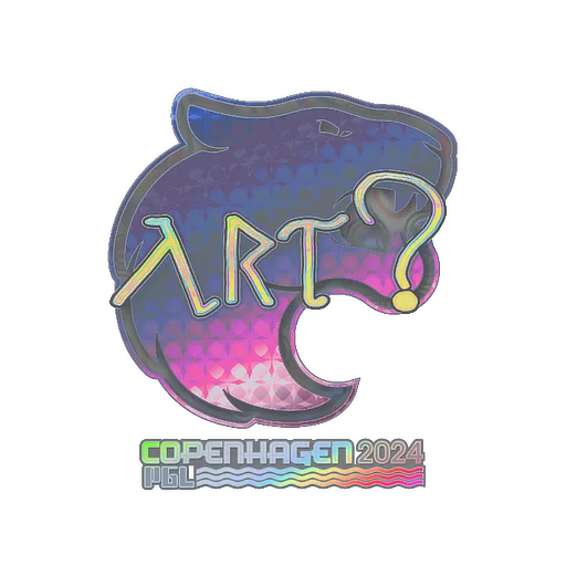 Sticker | arT (Holo) | Copenhagen 2024