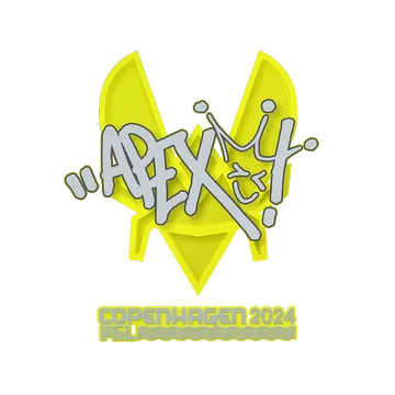 Наклейка | apEX | Копенгаген-2024