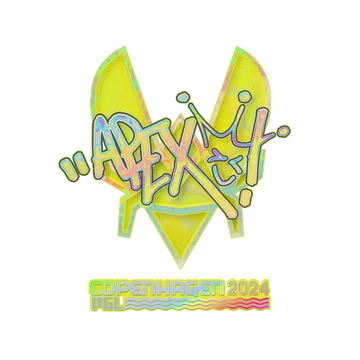 Sticker | apEX (Holo) | Copenhagen 2024
