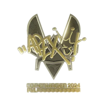Sticker | apEX (Gold) | Copenhagen 2024