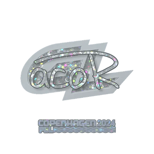 Sticker | acoR (Glitter) | Copenhagen 2024