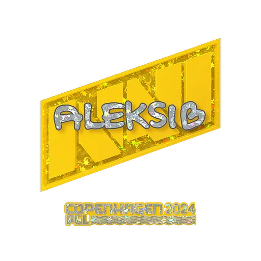 Sticker | Aleksib (Glitter) | Copenhagen 2024