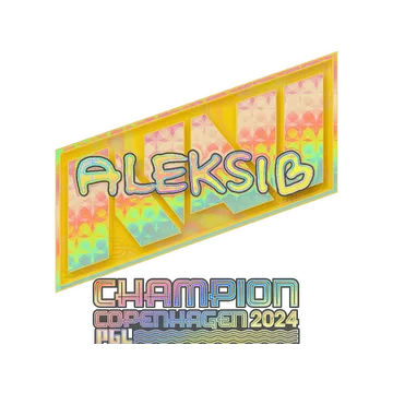 Sticker | Aleksib (Holo, Champion) | Copenhagen 2024