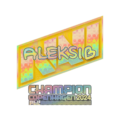 Sticker | Aleksib (Holo, Champion) | Copenhagen 2024