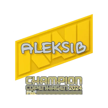 Sticker | Aleksib (Champion) | Copenhagen 2024