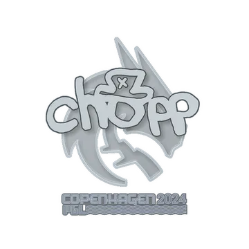 Sticker | chopper | Copenhagen 2024