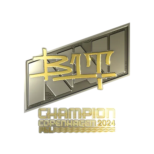Sticker | b1t (Gold, Champion) | Copenhagen 2024