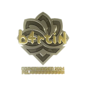 Sticker | b4rtiN (Gold) | Copenhagen 2024