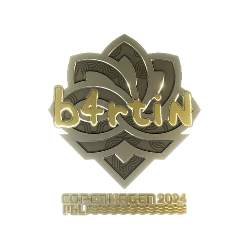 Sticker | b4rtiN (Gold) | Copenhagen 2024