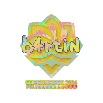 Sticker | b4rtiN (Holo) | Copenhagen 2024