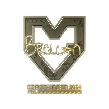 Sticker | Brollan (Gold) | Copenhagen 2024